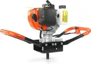 2-Stroke 52CC Earth Auger Digging Machine Gas Powered Post Hole Digger Durable