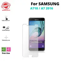 在飛比找蝦皮購物優惠-鋼化玻璃 SAMSUNG A710 A7 2016 防刮透明