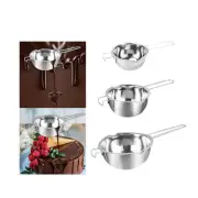 Boiler Pot Candy Melting Pot Practical Lightweight Melting Bowl with 2 Spouts