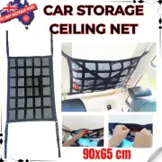 Mesh Storage Bag Cargo Net Pouch Universal Car Roof Ceiling Pockets For SUV Van