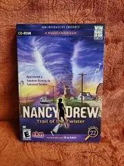 Nancy Drew Trail of the Twister Mystery #22. CD-ROM SOFTWARE. NEW/SEALED