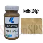 COATES PALE GOLD 玻璃絲網印刷油墨 100GR