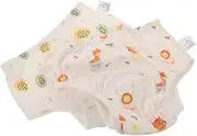Hoement Cotton Diapers Pants Reusable Washable Breathable Training Pants for Boys and Girls Infants