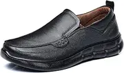 [Trsorini] Mens Slip-on Casual Loafers Shoes Classic Bussiness Light Office Dress Comfirtable for Male