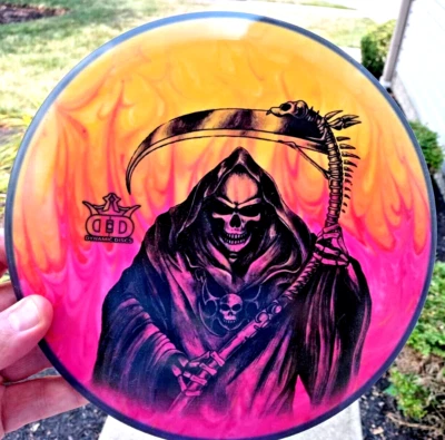 Dynamic Discs Lucid Trespass Distance Driver - Custom Dyed "Reaper" - 174g