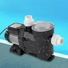 0.75 HP Ground Pool Pump, Powerful Self Primming Swimming Pool Pumps Black