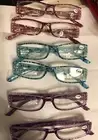 (2) pairs Rose Pink LEOPARD Readers - 2.00 Strength