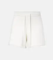 [The Upside] The Upside Lavalliere Rosie knitted cotton shorts AU 10 white