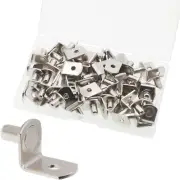 Shelf Support Pegs, 50 Pcs Shelf Pegs with Hole, 5Mm (1/5 Inch) Cabinet Shelf Br