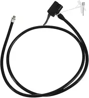 Milisten Bicycle Pump Hose Replacement Air Compressor Attachments Bike Inflator Hose Accessory Valve Adapter Kit