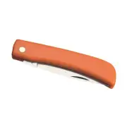 Whitby Knives Camping/Survival SS Pocket/Lock Knife - Plastic Handle Orange