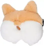 2Pcs Car Tissue Box Holder, Car Tissue Box Holder, Cute Soft Plush Cat Corgi But