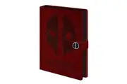 Deadpool Insufferable Splat A5 Notebook (Red) (One Size)