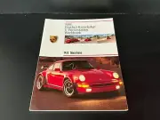 1988 Porsche 911 Product Knowledge & Presentation Workbook Factory Issued 120 pg