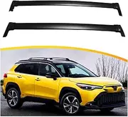 2Pc Compatible for Corolla Cross 2022-2024 Roof Rack Crossbar Cross Bar Car Accessories