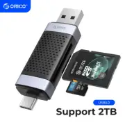 SD Card Reader ORICO USB 3.0 Card Adapter 2 Slots TF SD Micro SD for PC Laptop
