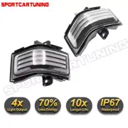 Switchback Sequential Tow Mirror Turn Signal Light For 2017-2022 Ford F250 F350