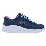 SKECHERS SKECH-LITE PRO [150045WNVPK] 女 休閒鞋 運動 步行 寬楦 舒適 深藍 粉