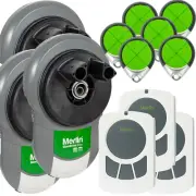 Garage Roller Door Opener Motor Merlin MR850EVO Silent Drive Automatic x 3
