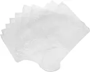 Cabilock 200Pcs Transparent Film Foot Covers Wide Booties for Foot Therapy Spa Beauty Salons and Home Use Harmless No Smell