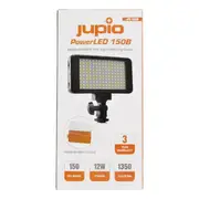 Jupio PowerLED 150B LED Light - NPF Series Battery (battery not included)