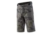 Troy Lee Designs 24.1 FLOWLINE SHORT SHELL SPRAY CAMO ARMY