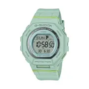 Casio G Squad Mid Size Digital Bluetooth Step Dual Stopwatch 200M Water Resistant Green Case And Resin Band GMDB300-3D