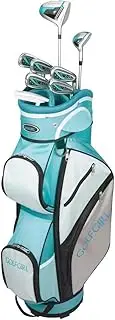GolfGirl FWS3 Ladies Golf Clubs Set with Cart Bag, All Graphite, Right Hand