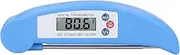 [QANYEGN] Fast Digital Food Thermometer, Meat Temperature Measurement with Foldable Probe, Grill Thermometer for Grilling, BBQ and Kitchen.(Blue)