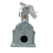 Rae Dunn “Groom’s Side” Ceramic Chapel Birdhouse