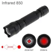 10W LED Infrared Hunting Flashlight 501F 502F Mini IR 850 / 940nm Night Vision