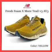 New Balance Fresh Foam x More Trail v3 AY3 Yellow MTMORAY3 Width 2E Shoes US7-10