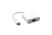 Astrotek Thunderbolt USB 3.1 Type C (USB-C) to HDMI Video Adapter Converter Male to Female for Apple Macbook Chromebook Pixel White