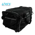LANE4羚活 大型旅行裝備袋 滾輪版 運動戶外 登山 出差 游泳 包包 防水 LANE4 M02 大運動袋-黑色