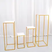 4 WHITE PLEXIGLASS SHEETS Square Acrylic Sign Boards Party Wedding Home Crafts