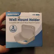 2 Pack Screwless Wall Mount Holder for eero 6+ Router Holder Strong