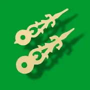Hands for the cuckoo clock 63mm (2.68inch) and 58mm (2.28inch) .. 9.0114.02 NEW