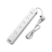 Click PD45W 4 Outlet Powerboard With USB-C And USB-A Outlets