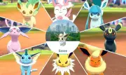 Shiny Eevee Family Vaporeon Jolteon Flareon Sylveon Jakarta Background - Trade