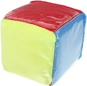 HEALSOPTHY Early Education Clear Pocket Dice Plush Learning Tool for Interactive Plaything for Indoor Outdoor Use Engaging Educational