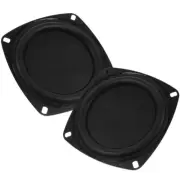 2 PCS Acoustic Part Bass Radiator Horn Passive Diaphragm Plate Audio Speaker
