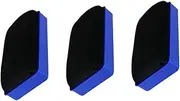 KALLORY 3Pcs Magnetic Whiteboard Erasers Portable Office and Classroom Cleaning Tool Reusable Duster for Chalkboards Lightweight Design for Teachers and Students