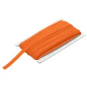 2/5 Inch Double Fold Bias Tape Polyester Bias Tape(Orange 25 Yards)