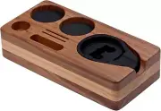 Normcore Espresso Tamping Station for 51mm 54mm Portafilters Accessories Walnut