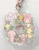 【震撼精品百貨】My Melody 美樂蒂 Sanrio美樂蒂壓克力鑰匙圈/吊飾-花圈家族#64188 震撼日式精品百貨