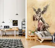 3D Angel Girl A343 Wallpaper Wall Mural Self-adhesive Sarah Richter Amy