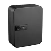 20 Key Cabinet with Combination Lock and 20 Key TagsKey Box Safe Cabinet Wall...