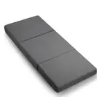 Foldable Mattress Folding Foam Bed Single Grey Giselle Bedding