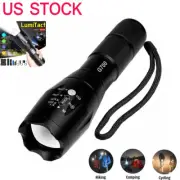 90000lm LED Flashlight Rechargeable USB LED Tactical Torch Light Lamps
