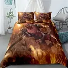 Linen Orange Deadpool Single/Double/Queen/King Bed Doona/Duvet/Quilt Cover Set